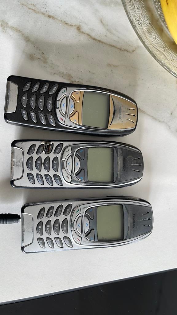 Nokia telefoons 3 stuks met oplader, Telecommunicatie, Mobiele telefoons | Nokia, Ophalen of Verzenden, Zo goed als nieuw, Geen camera