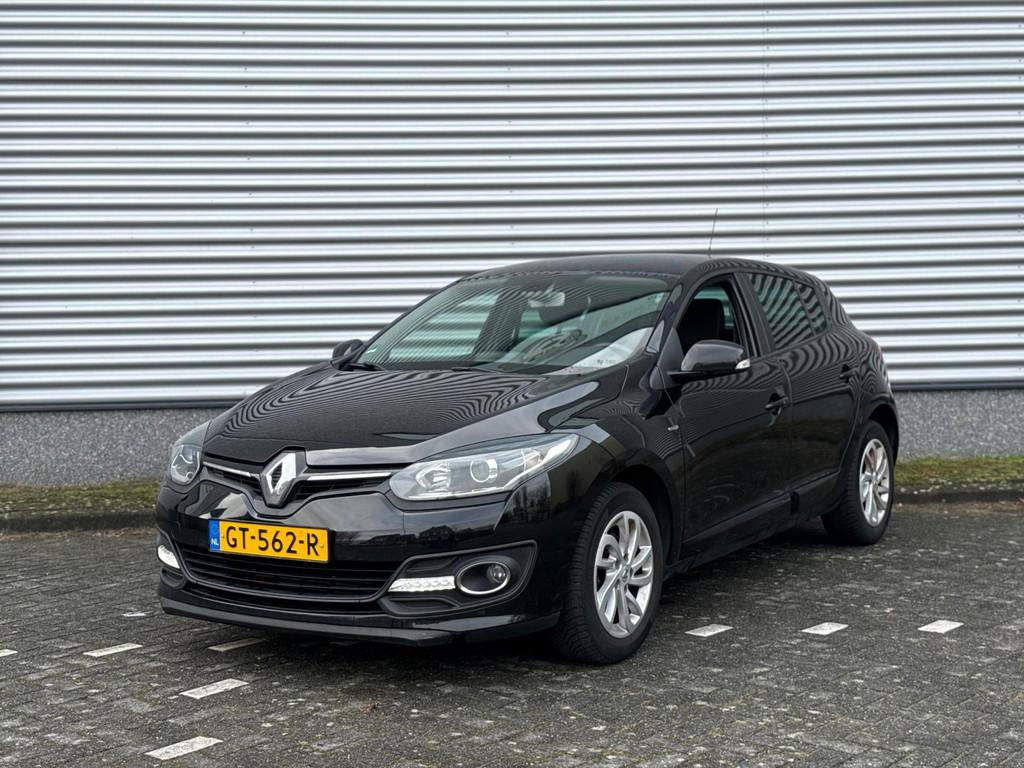 Renault Mégane 1.2 TCe Limited (bj 2015) Clima|Navi|Parkeer, Auto's, Renault, Voorwielaandrijving, Euro 5, Stof, Gebruikt