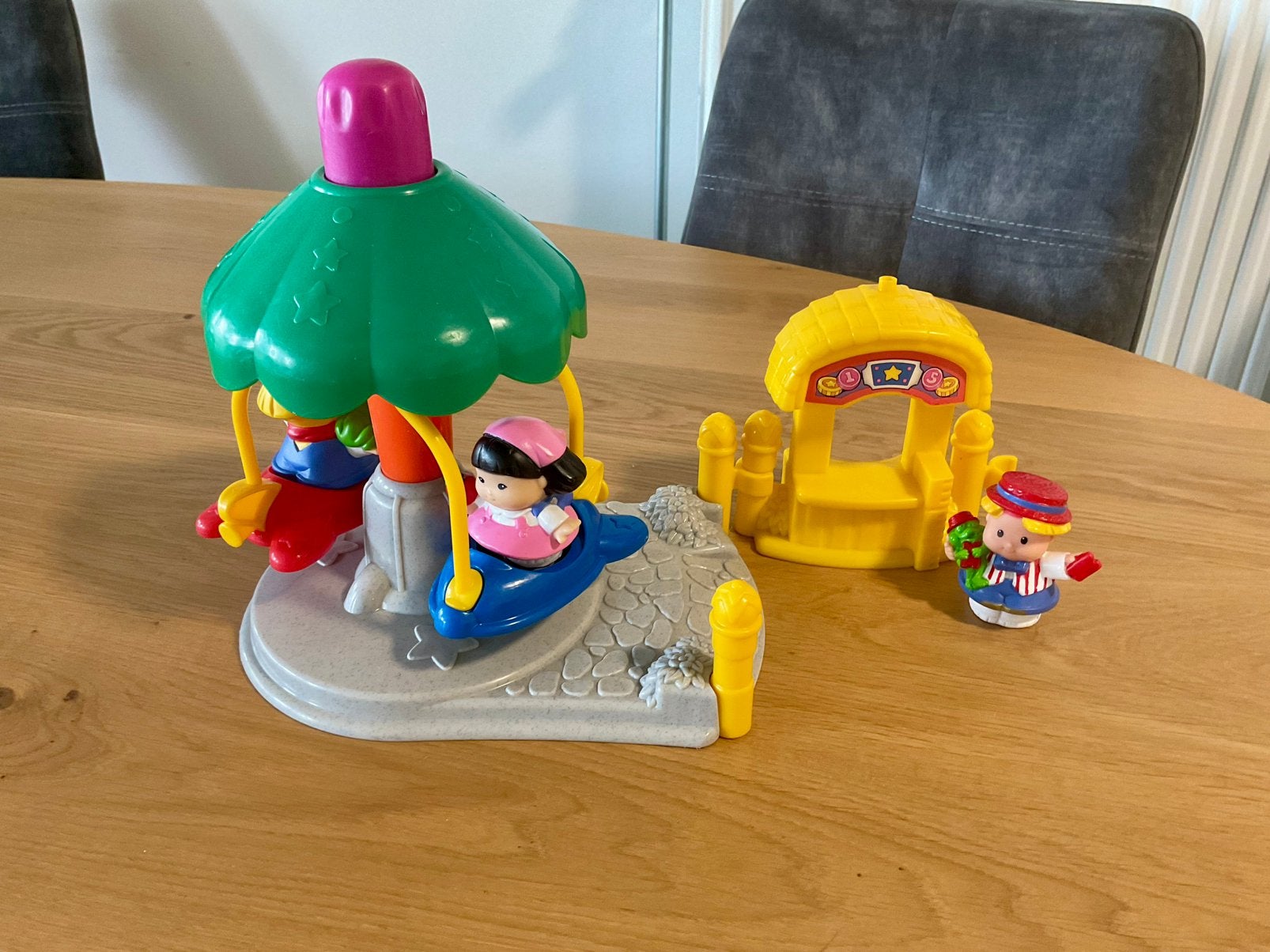 Little People : Carrousel / Zweefmolen, Ophalen, Gebruikt, Speelset
