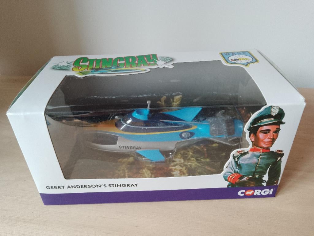 Diverse Corgi Thunderbirds Stingray Scarlet prijs per stuk, Ophalen of Verzenden, Nieuw, Tv, Beeldje, Replica of Model