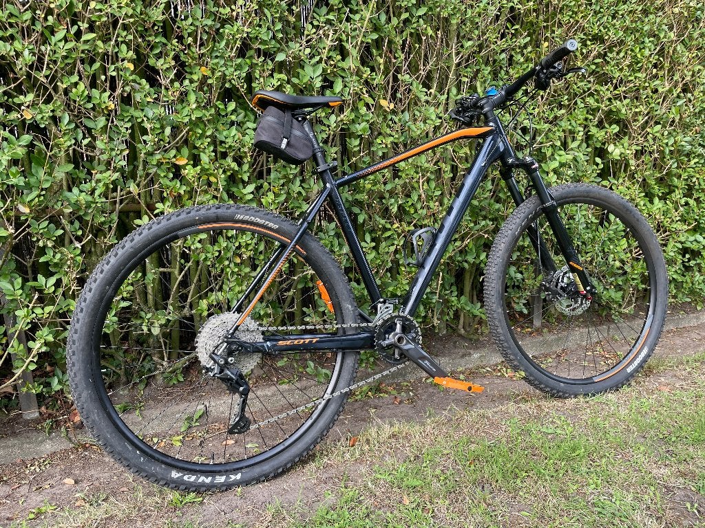 Mountainbike Scott Aspect 930, 29 inch wielen, blauw metalic, Fietsen en Brommers, Vering, 15 tot 20 versnellingen, Schijfrem