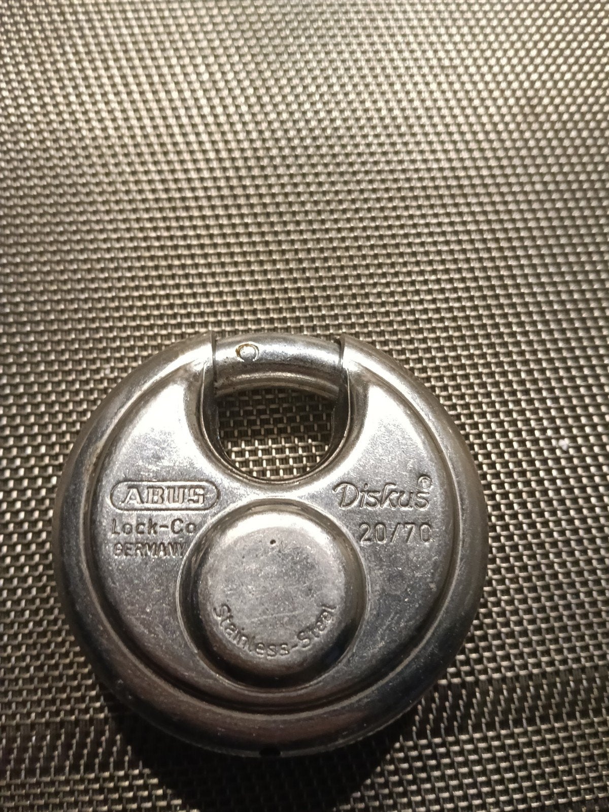 stalen abus container slot, Motoren, Ophalen, Gebruikt