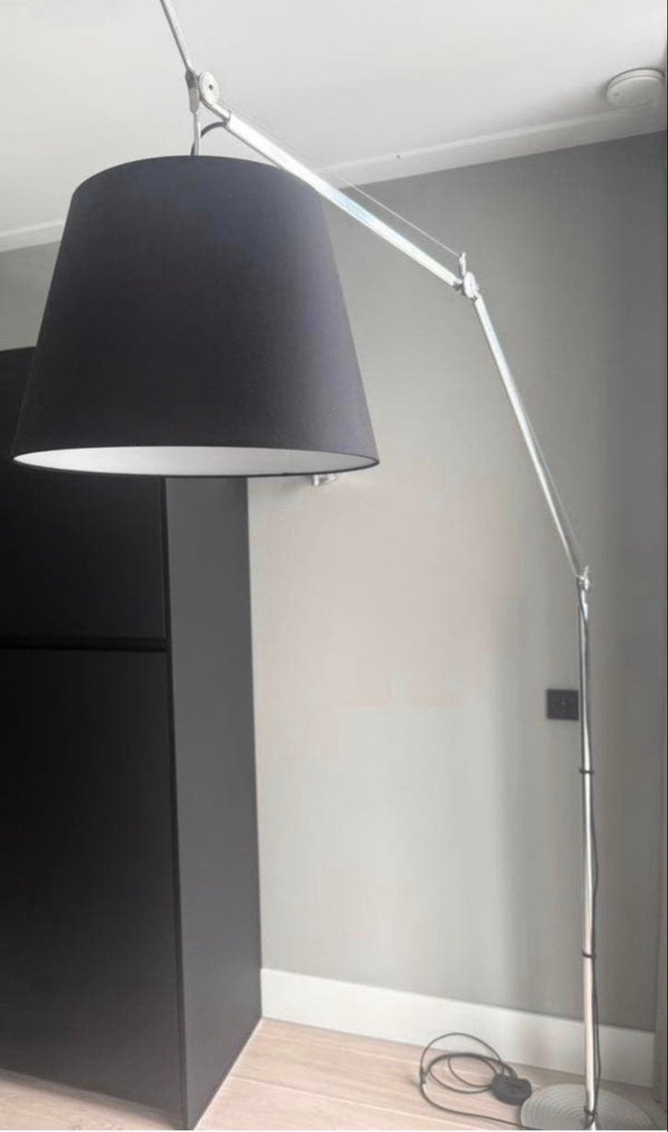 Artemide Tolomeo Mega Terra DIT WEEKEND OPHALEN, Huis en Inrichting, Lampen | Vloerlampen, Ophalen, Zo goed als nieuw, Metaal