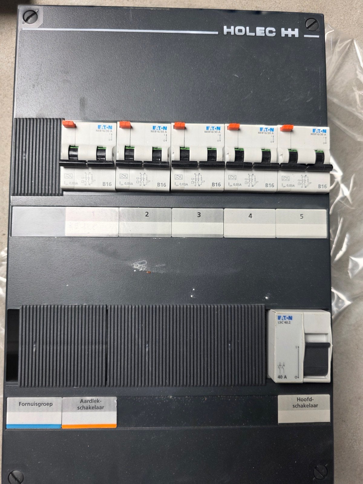 Holec H+ Groepenkast met Eaton componenten, Ophalen, Gebruikt, Overige typen