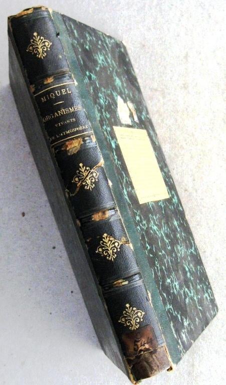 Les Organismes De l'Atmosphère 1883 Miquel Micro-organismen, Antiek en Kunst, Ophalen of Verzenden