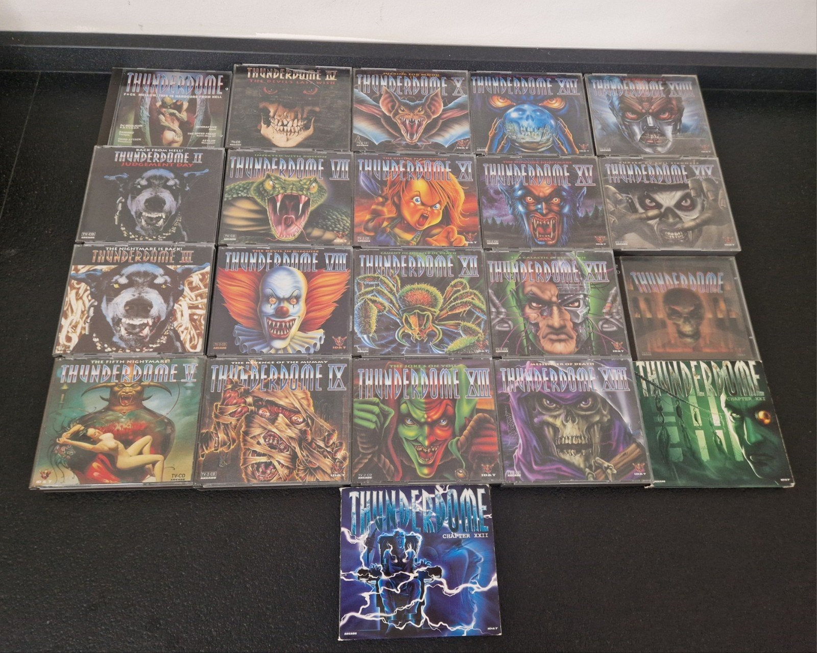 Thunderdome hardcore gabber cd's. Early id&t wizard 90's., Ophalen of Verzenden, Zo goed als nieuw