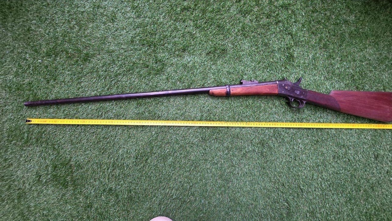 Antiek Remington Rolling Block Geweer - Uniek Militair Stuk, Ophalen of Verzenden, Overige soorten, Amerika, Overige typen
