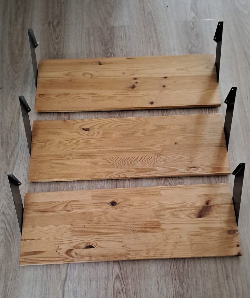 Boekenplanken, 3 stuks, Ophalen, Gebruikt