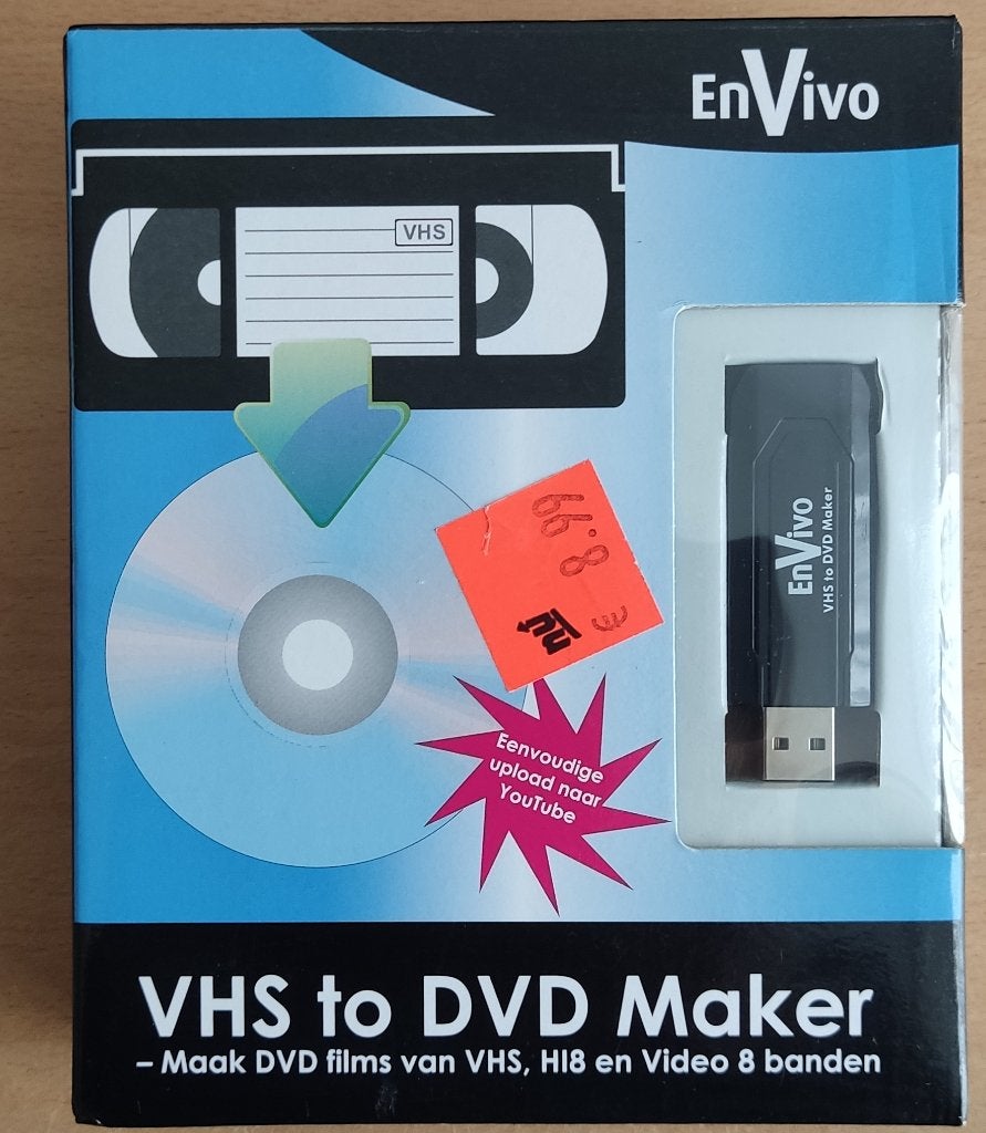 VHS naar DVD Converter Maker, Ophalen of Verzenden, Gebruikt