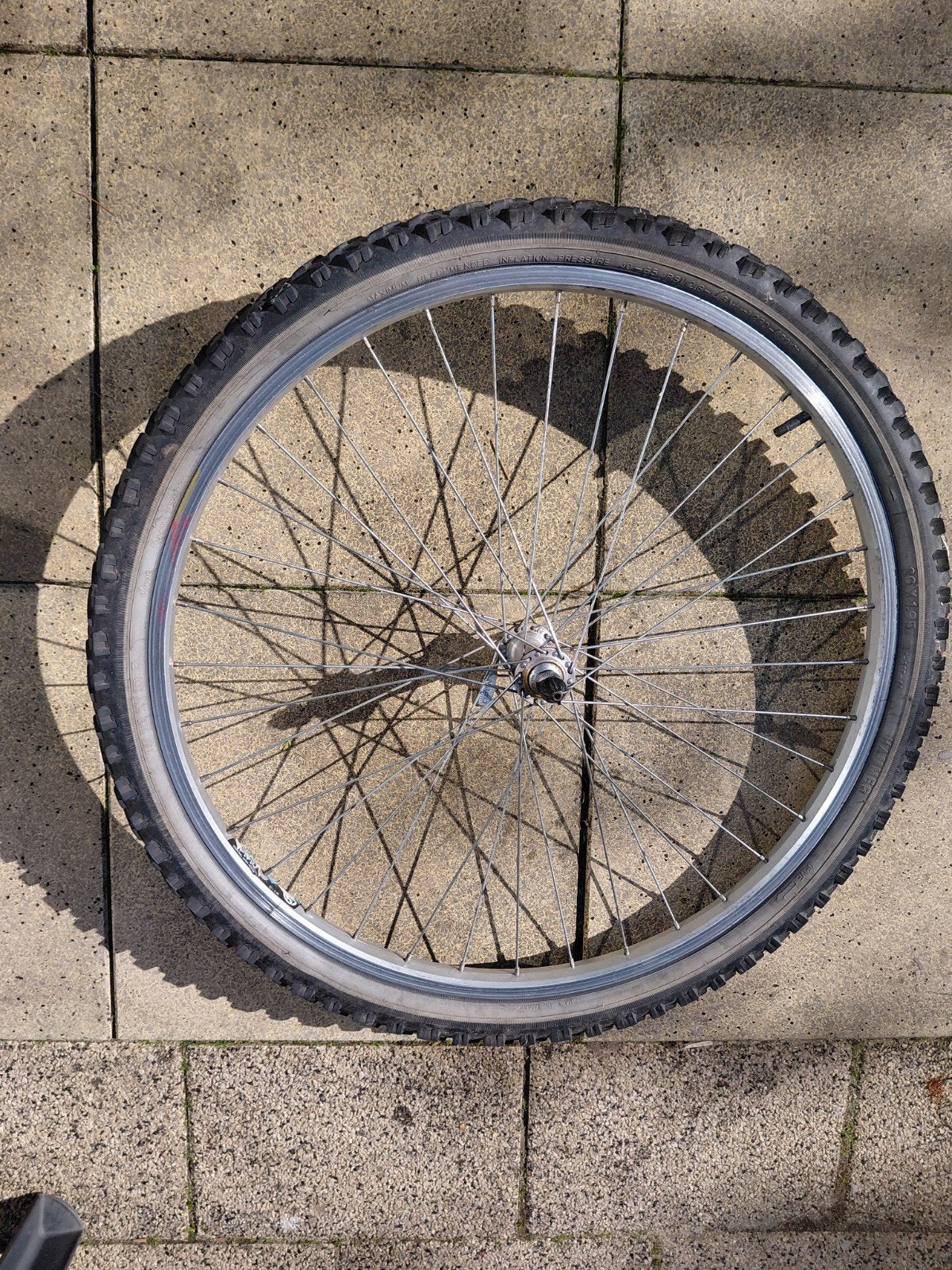 Fietswiel met band - Gebruikt, Wiel, Gebruikt, Onbekend, Aluminium