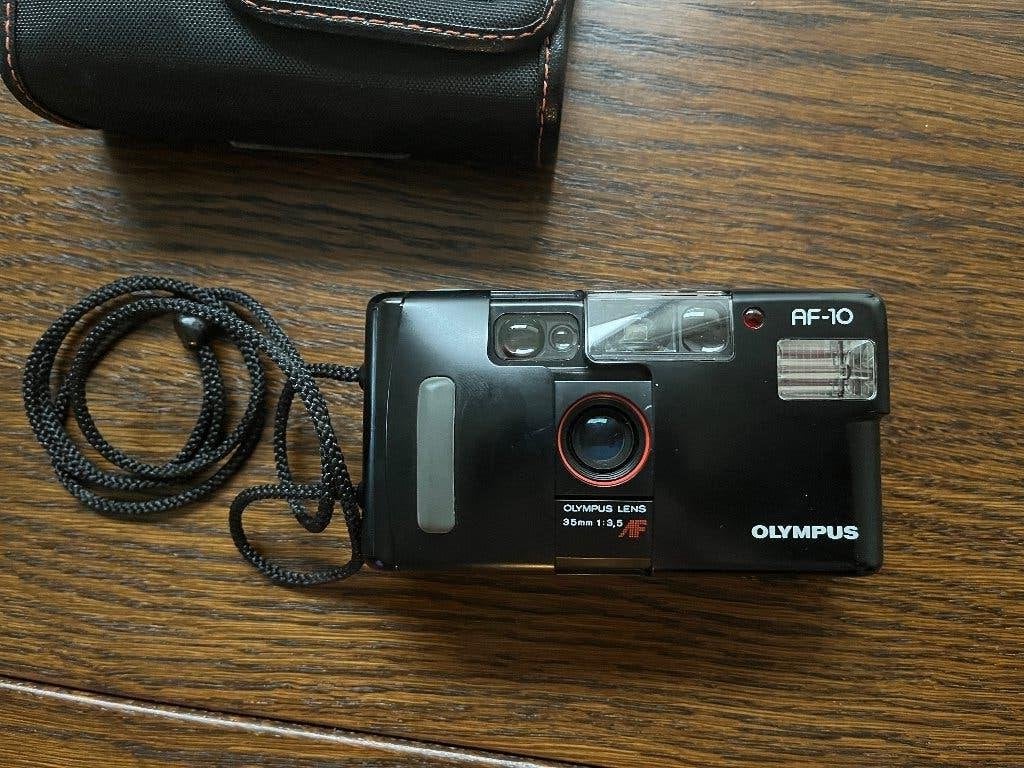 Olympus AF-10 Mini - point & shoot - 35mm F3.5, Audio, Tv en Foto, Fotocamera's Analoog, Ophalen, Gebruikt, Compact, Olympus