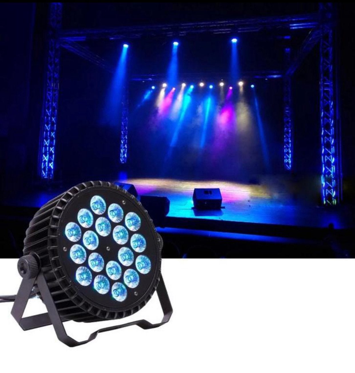 Ledpar 180 watt led aluminium || nieuw/voorraad, Muziek en Instrumenten, Licht en Laser, Ophalen of Verzenden, Nieuw, Licht, Geluidgestuurd