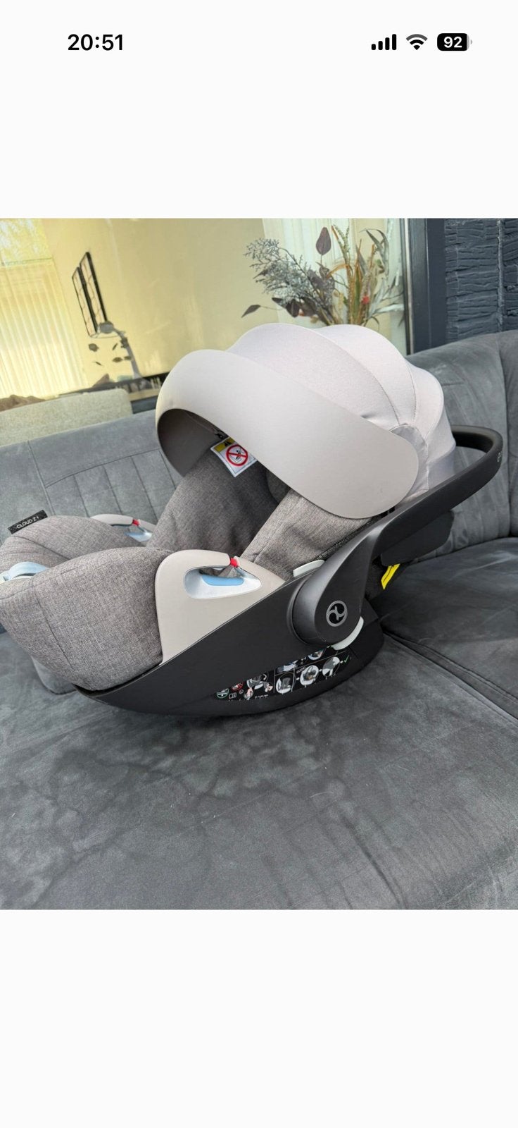 Cybex maxicose cloud z, Overige merken, Ophalen of Verzenden, Zo goed als nieuw, Isofix