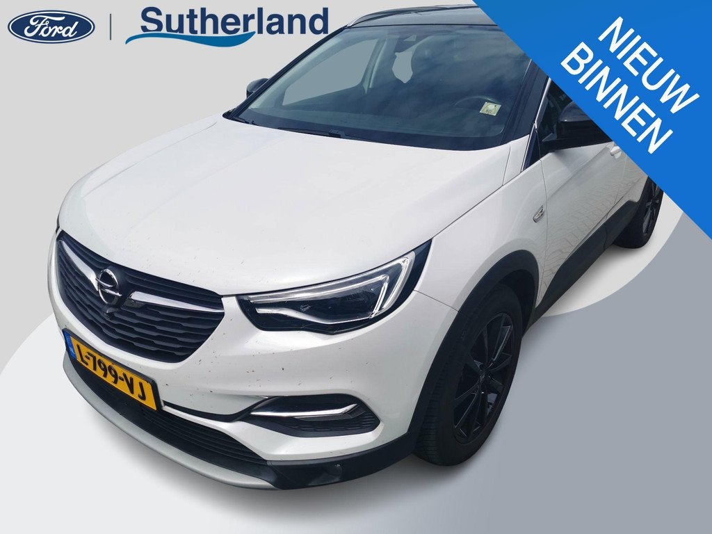 Opel Grandland X 1.2 Turbo Ultimate | Automaat! | Distributi, Auto's, Opel, Bedrijf, Te koop, Grandland X, 360° camera, ABS, Adaptieve lichten