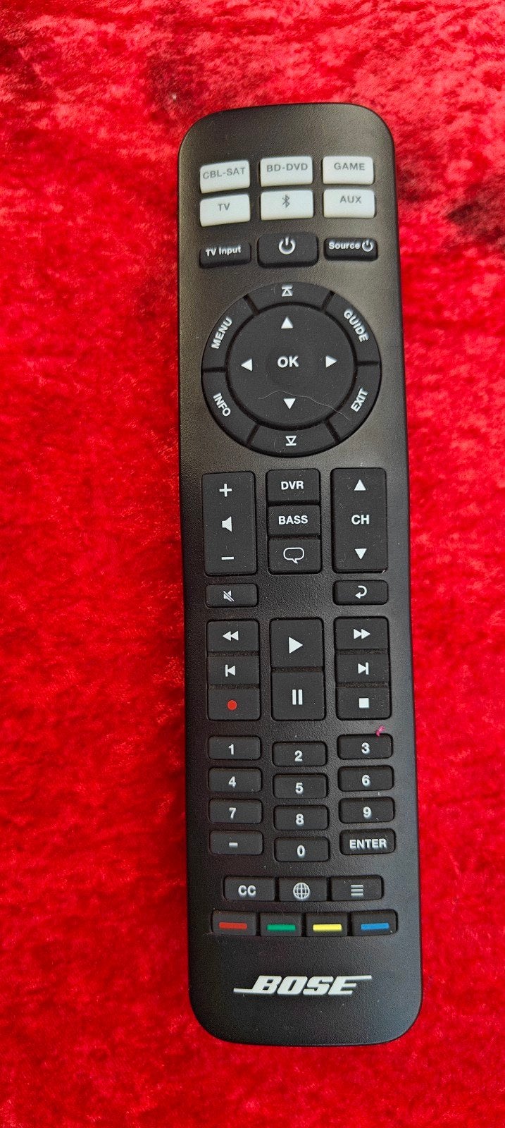 Bose Solo 5-10-15  afstandsbediening luxe uitvoering, Ophalen of Verzenden, Zo goed als nieuw