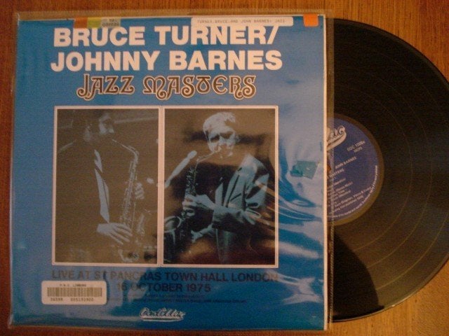 Bruce Turner - John Barnes - Jazz Masters, LP, Ophalen of Verzenden, Zo goed als nieuw, 12 inch