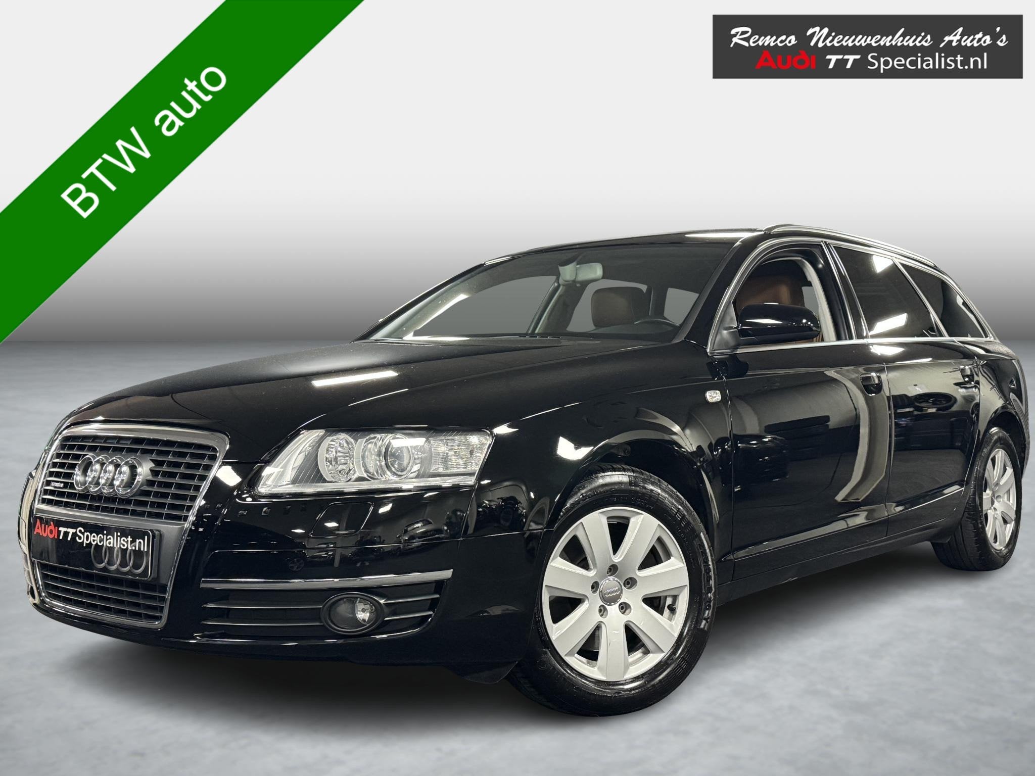 Audi A6 Avant 2.8 FSI quattro Pro Line Btw Auto Bruin Leder, Automaat, Gebruikt, 2773 cc, 1655 kg