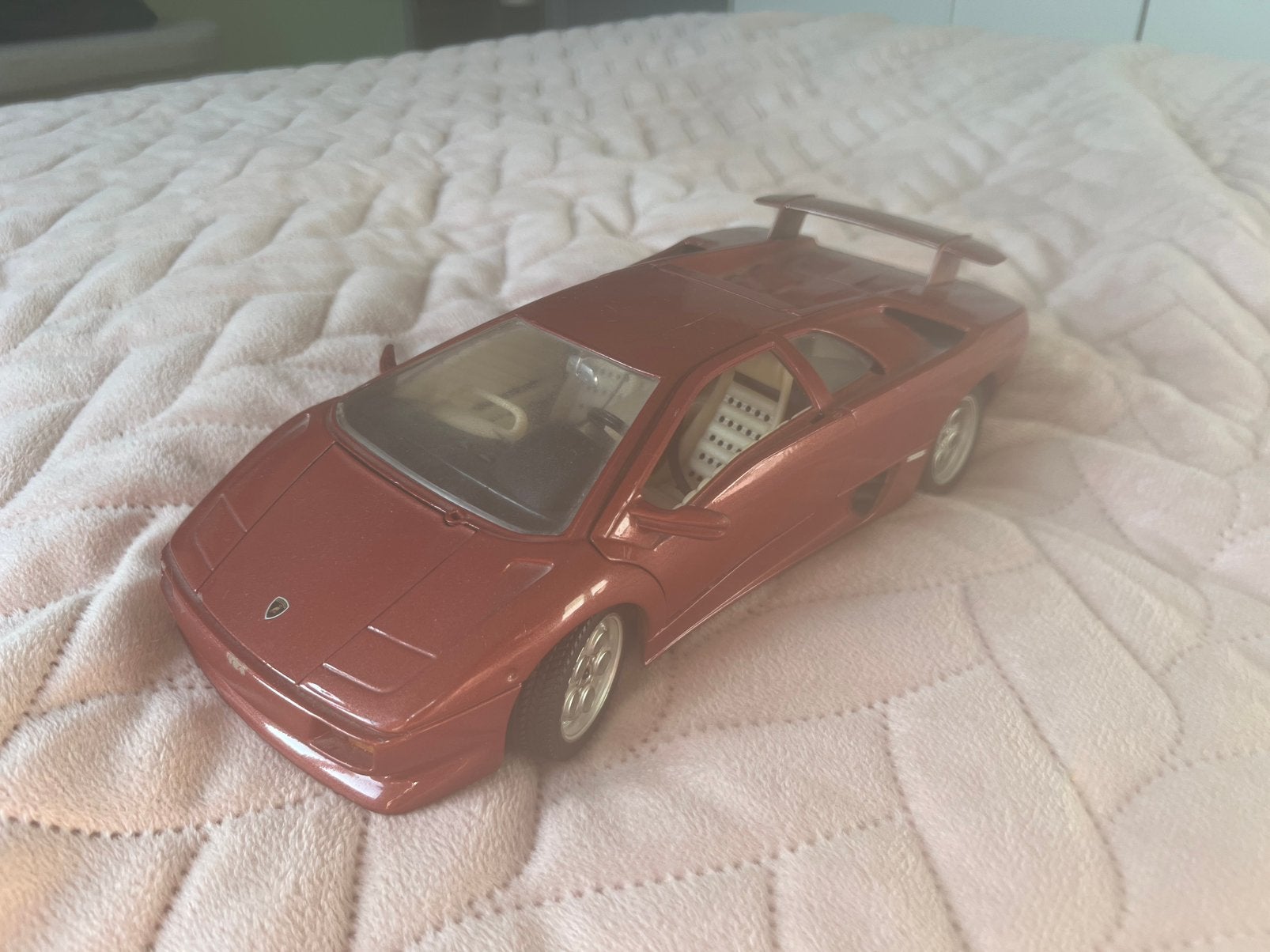 Lamborghini Diablo 1990, Hobby en Vrije tijd, Ophalen of Verzenden, Gebruikt, Auto, Bburago