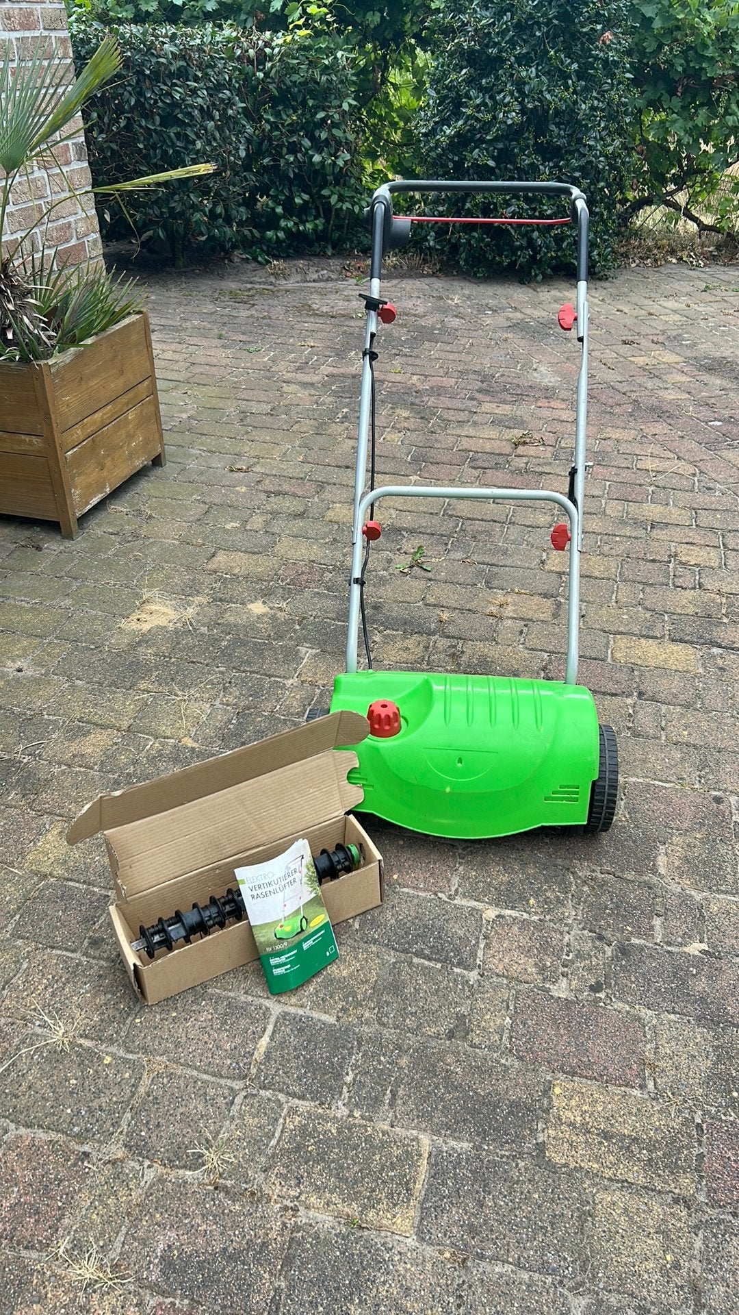 Verticuteermachine elektrisch, Ophalen, Gebruikt, Elektrisch