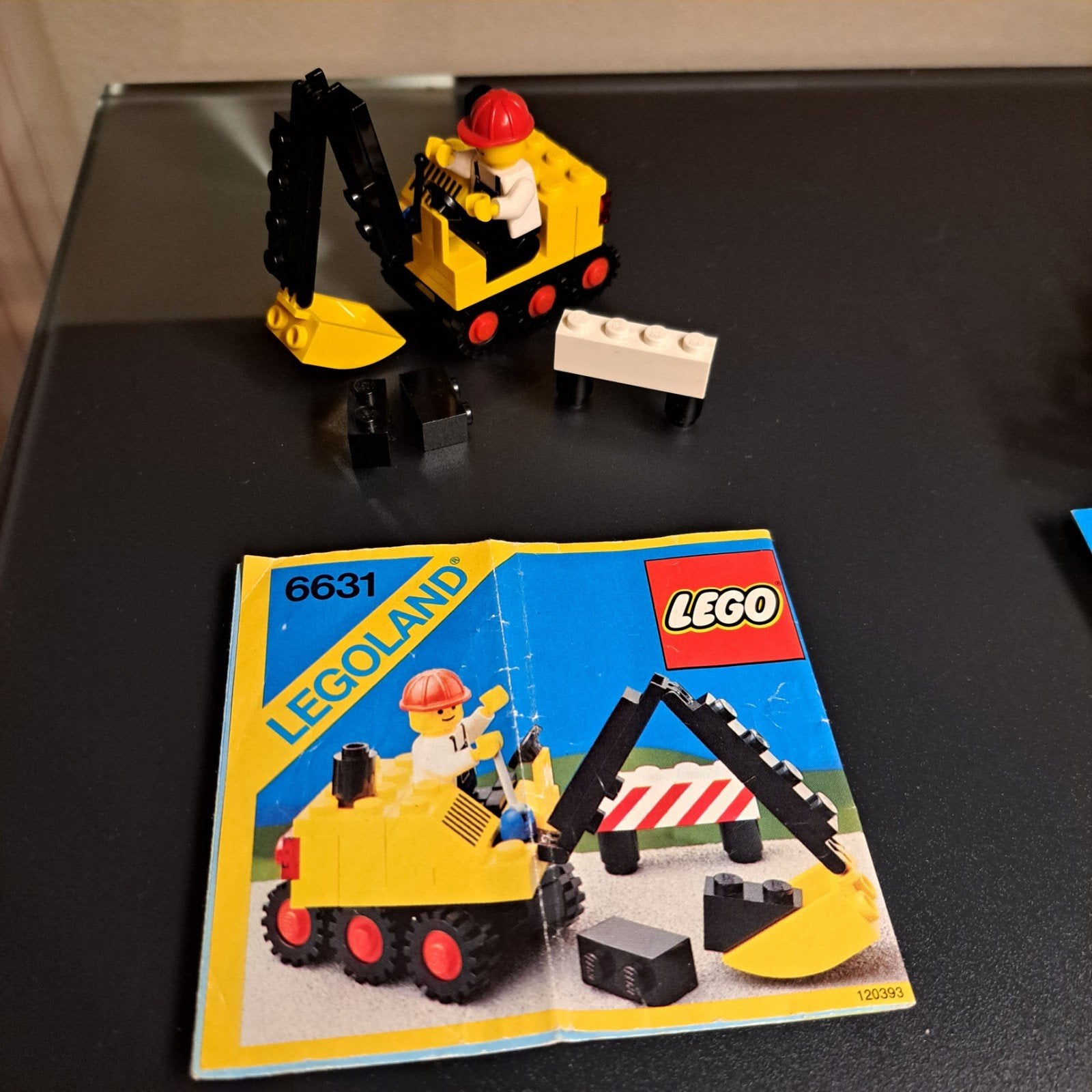 Legoland 6631 Steam shovel.
Het stickertje op het bordje mis, Ophalen of Verzenden, Zo goed als nieuw, Lego