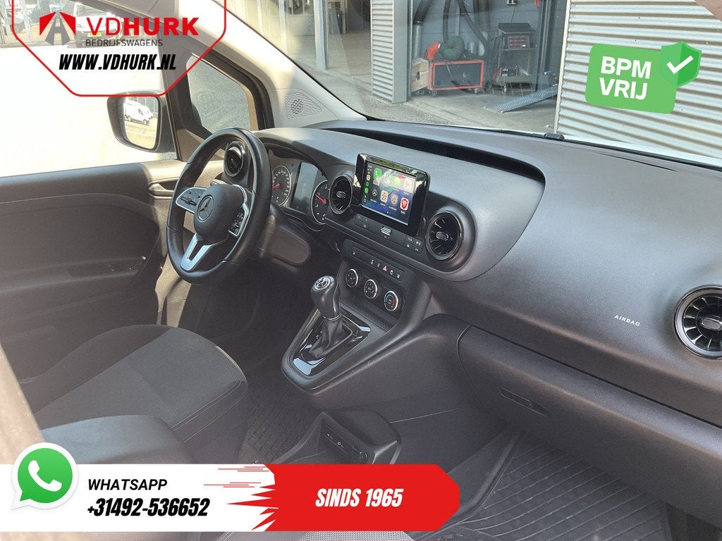 Mercedes-Benz Citan 110 CDI Aut. LED/ Carplay/ Stoelverw/ Ai, Stof, Gebruikt, 4 cilinders, 1618 kg