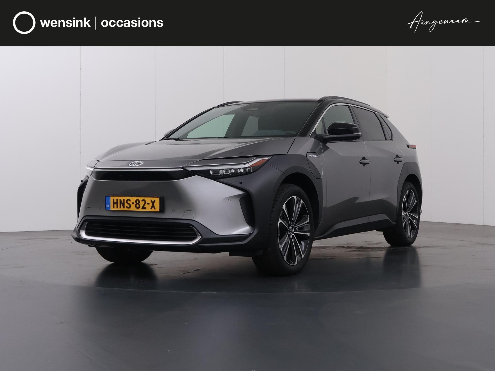 Toyota bZ4X Premium 71 kWh | SOH 96,8% | Trekhaak | Panorama, Gebruikt, 71 kWh, LED dagrijverlichting, 204 pk