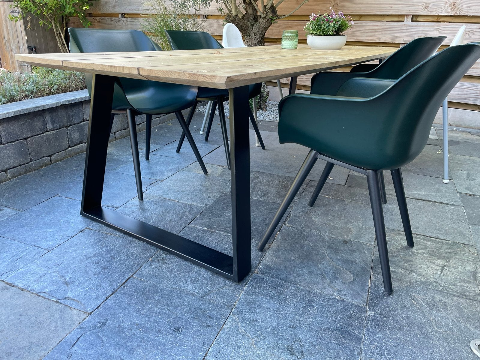Tafel poten van staal, Ophalen, Tafelpoot, Gebruikt, 50 tot 100 cm