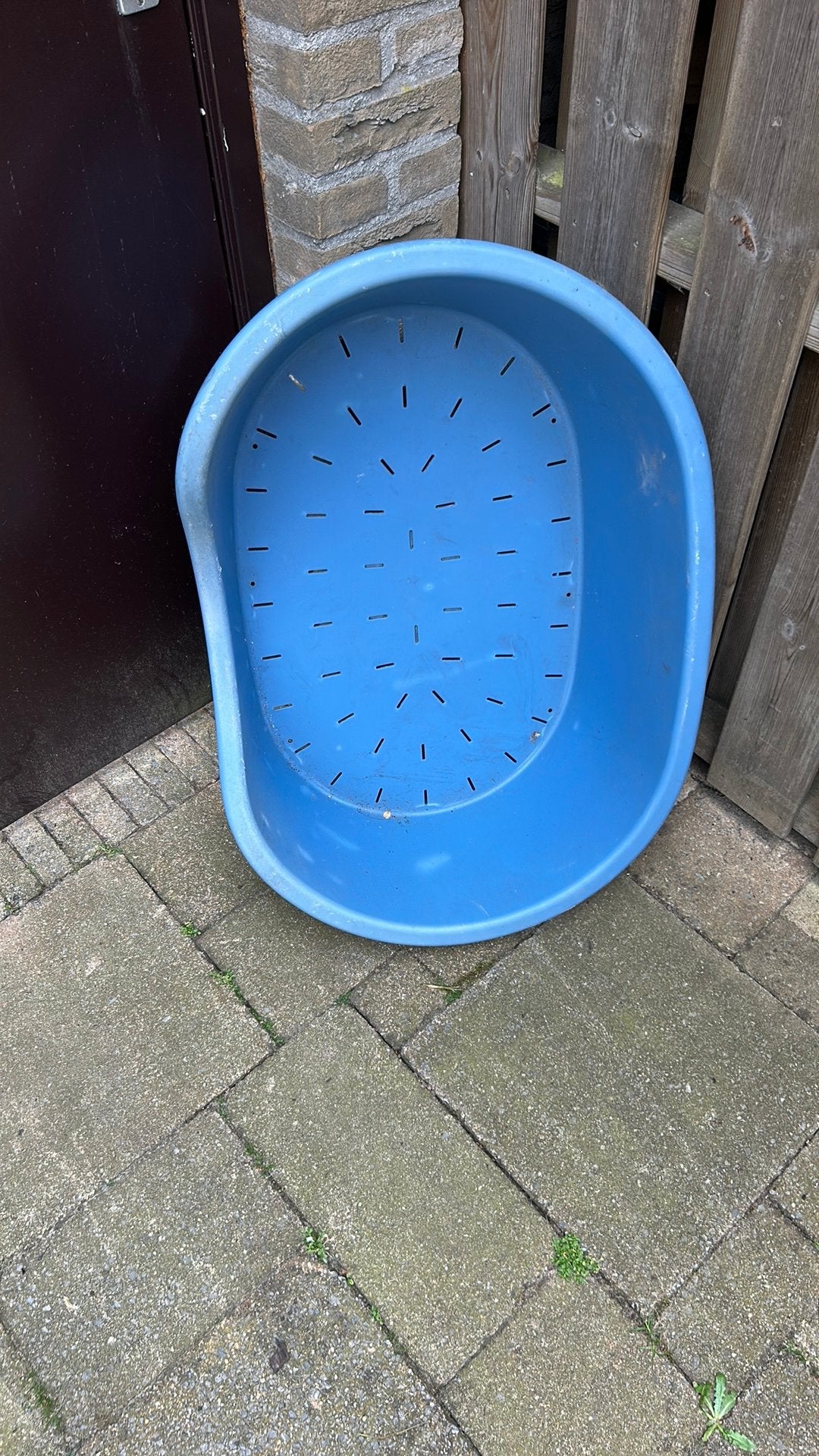 Hondenmand, blauw, Dieren en Toebehoren, Hondenmanden, Ophalen, Gebruikt, Overige