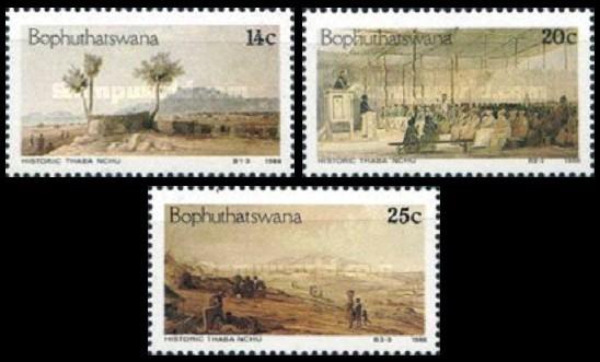 BOPHUTHATSWANA 1986 Schilderijen, Michel: 170-72, Postfris., Verzenden, Zuid-Afrika, Postfris