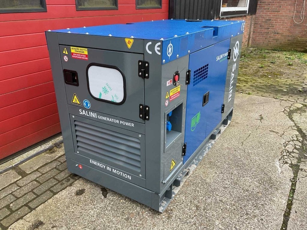 Salini VG-R30 Stroomgenerator / Aggregaat Nieuw‼️, Ophalen, Nieuw, 30 kVA of meer, Elektrisch startend