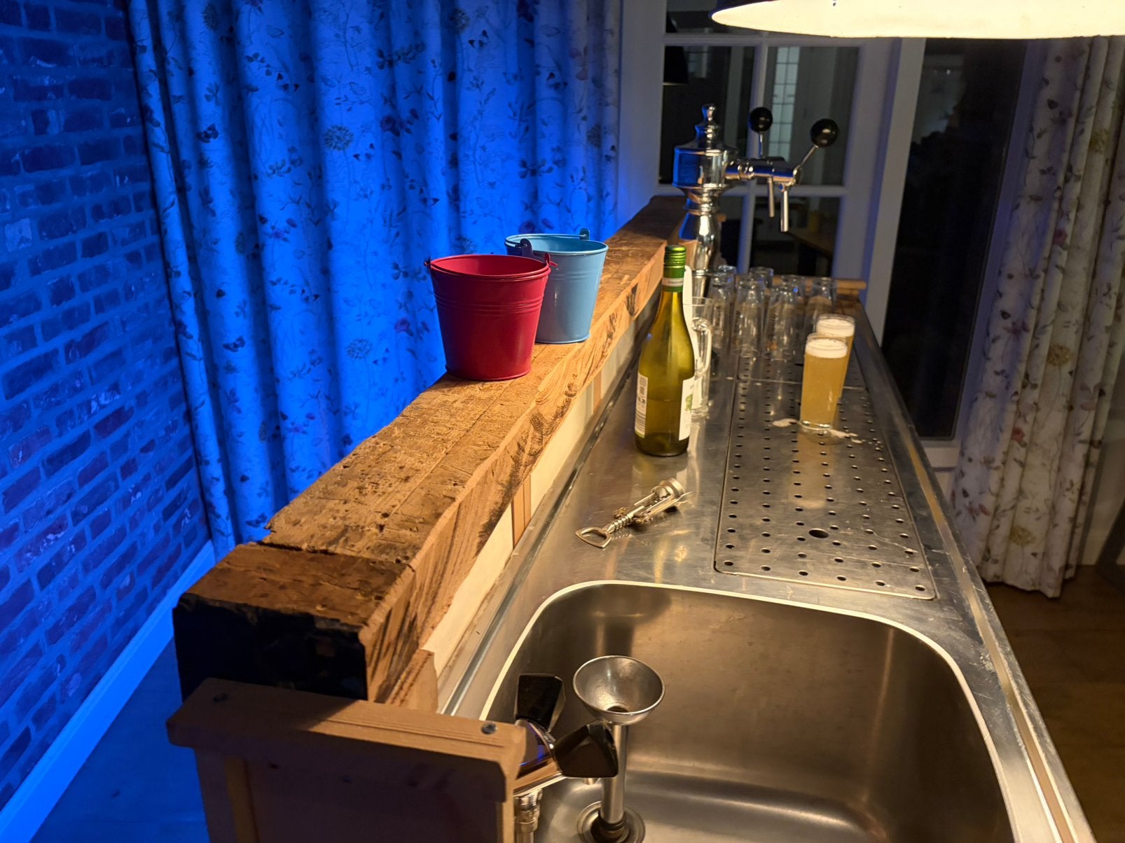 Mobiele biertap compleet en uniek! Tapinstallatie, Ophalen of Verzenden, Koelen en Vriezen