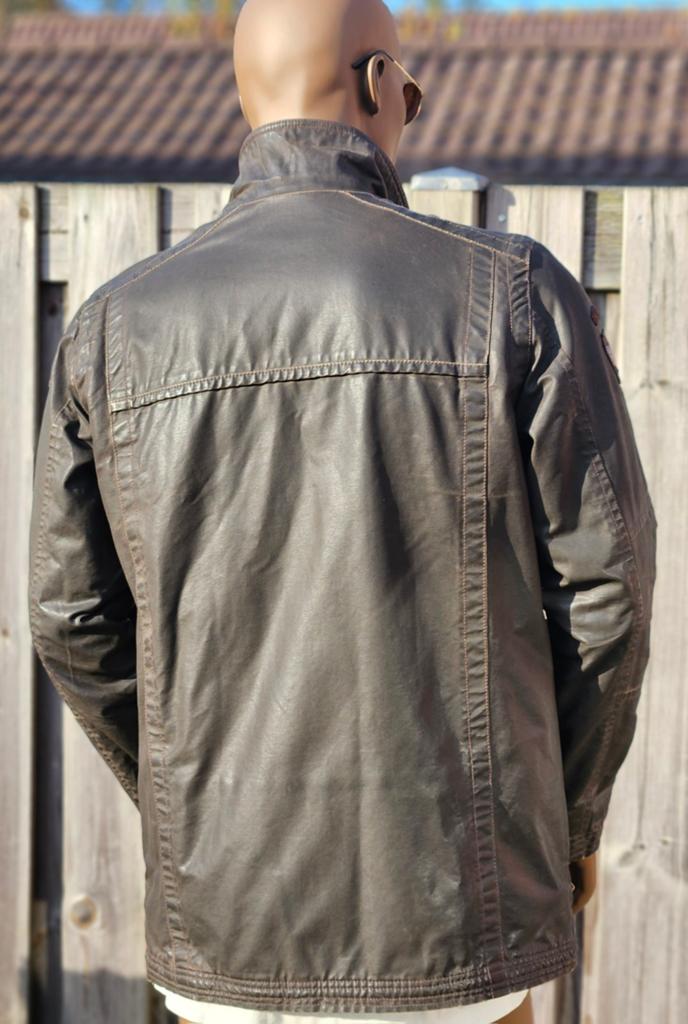 Pall Mall / PME vintage gedragen werkjas (L) ??, Maat 52/54 (L), Bruin, ., Pall Mall PME Legend