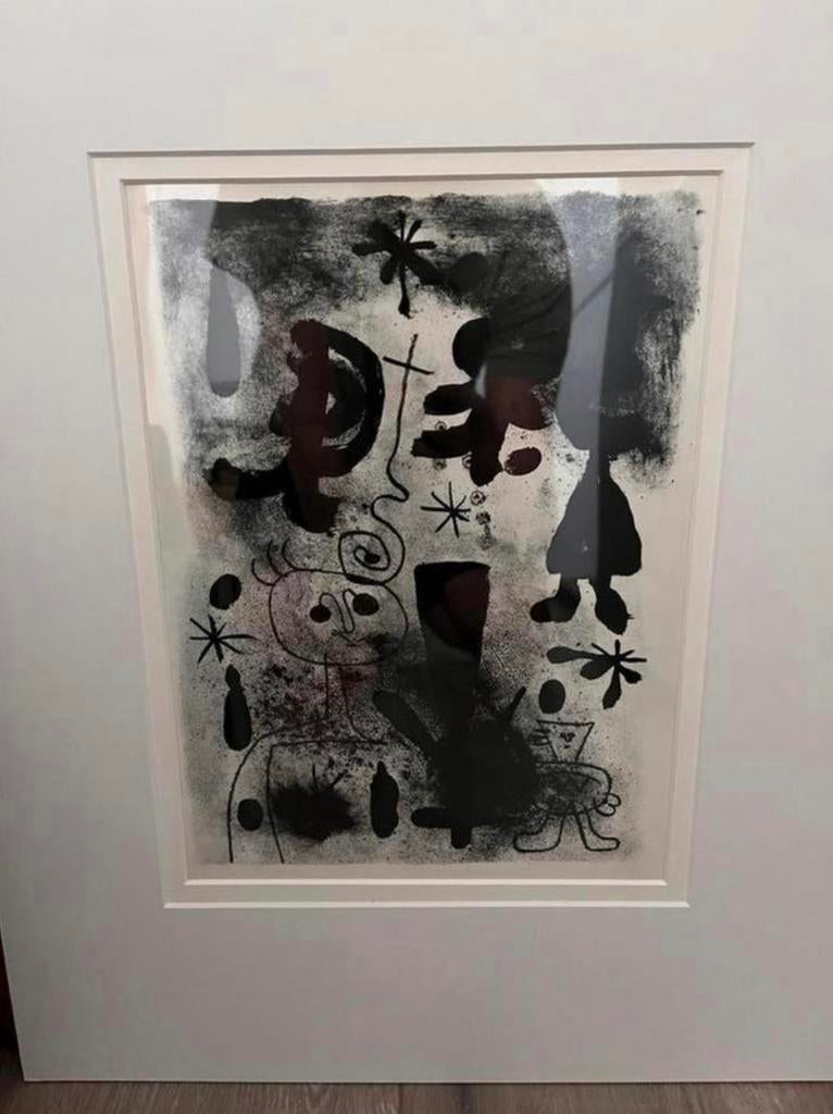 Joan Miro 1893-1983 / Mooie Litho 43x53 cm., Ophalen