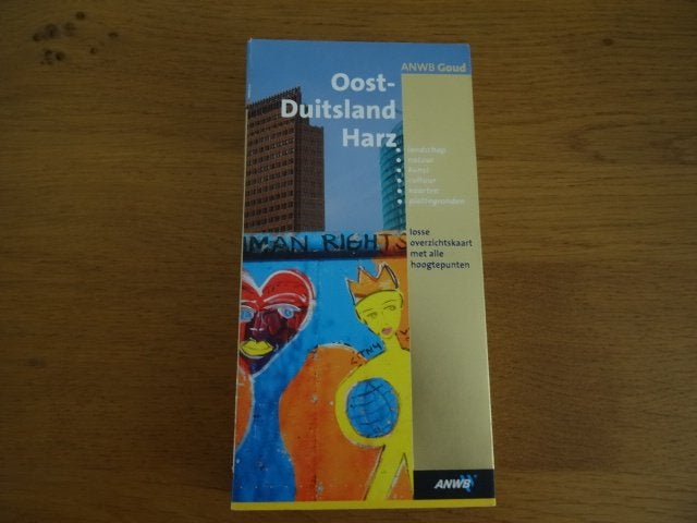 Oost Duitsland en Harz ; anwb goud reisgids , met de kaart, Boeken, Reisgidsen, Europa, Ophalen of Verzenden, Zo goed als nieuw