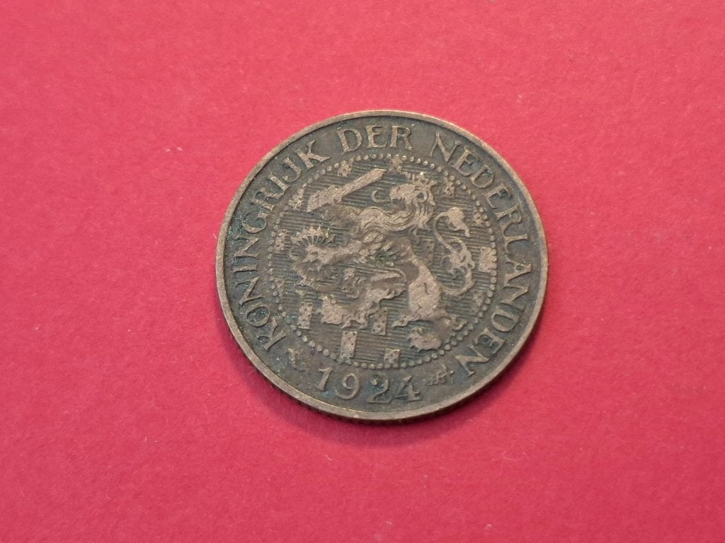 1 cent 1924, Ophalen of Verzenden, Koningin Wilhelmina, 1 cent