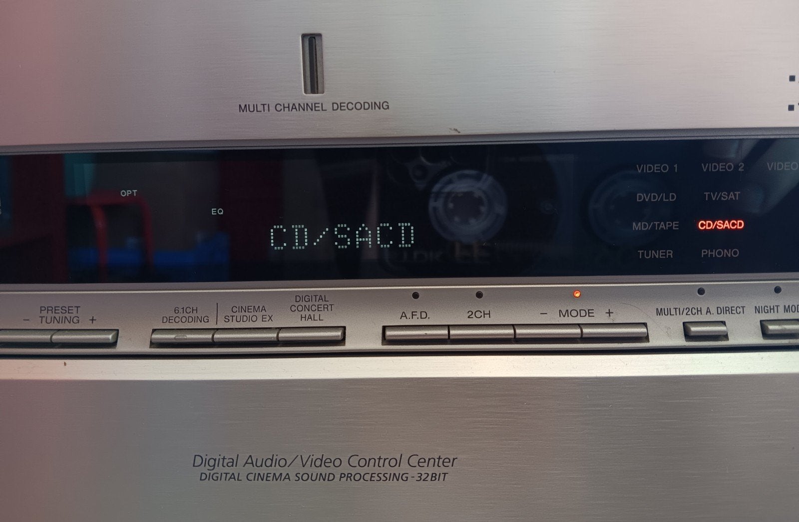 Sony QS, STR-DB870, Ophalen of Verzenden, Gebruikt, 60 tot 120 watt, Sony