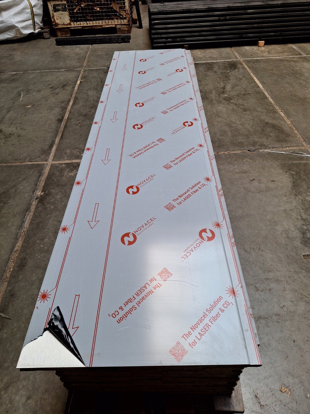Systeemwand  wand rvs geïsoleerd  paneel 21,5m2, Doe-het-zelf en Verbouw, Platen en Panelen, Ophalen of Verzenden, Nieuw