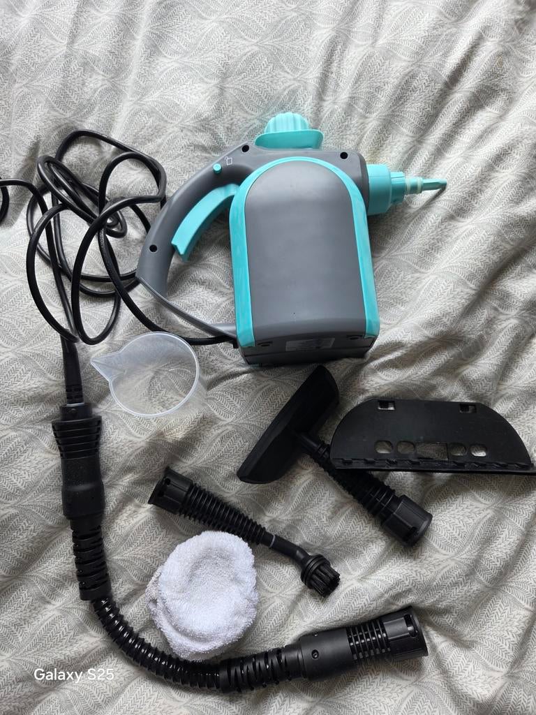 Handstoomreiniger met accessoires achate, Ophalen of Verzenden, Gebruikt