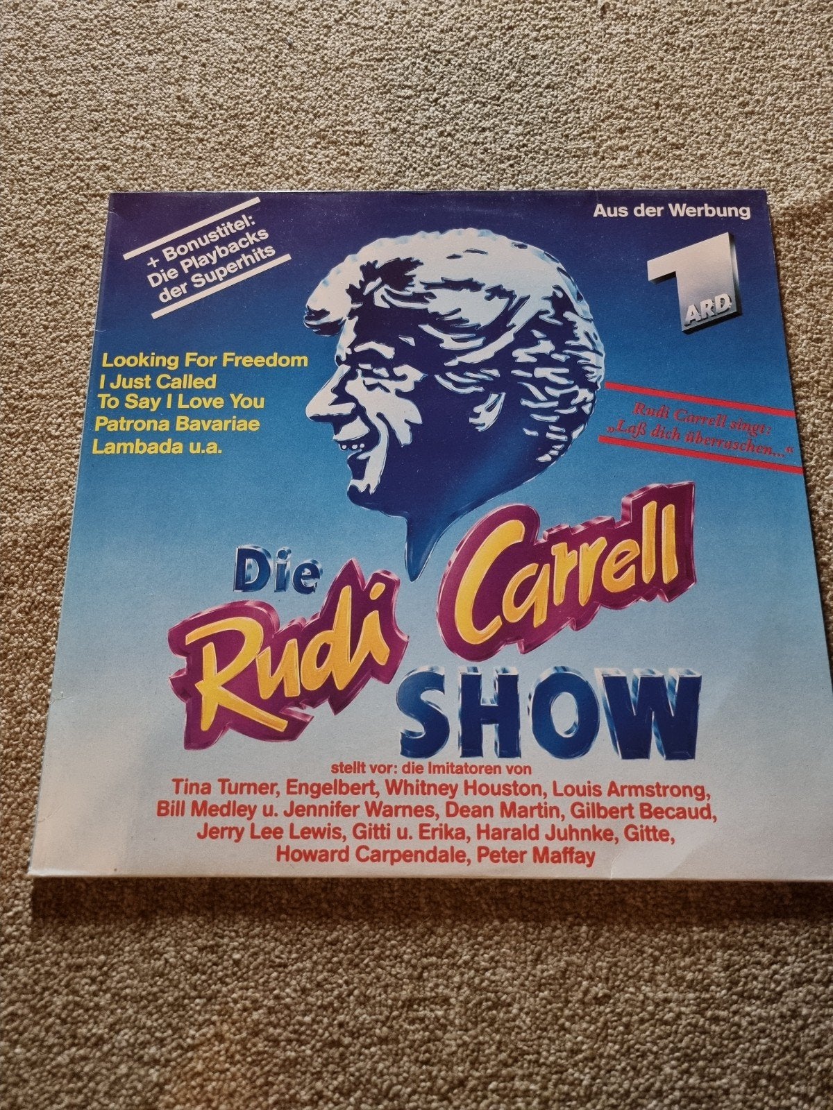 Die Rudi Carrell Show LP - Diverse Artiesten (Pop, Schlager), Cd's en Dvd's, Ophalen of Verzenden, Gebruikt, 12 inch, LP