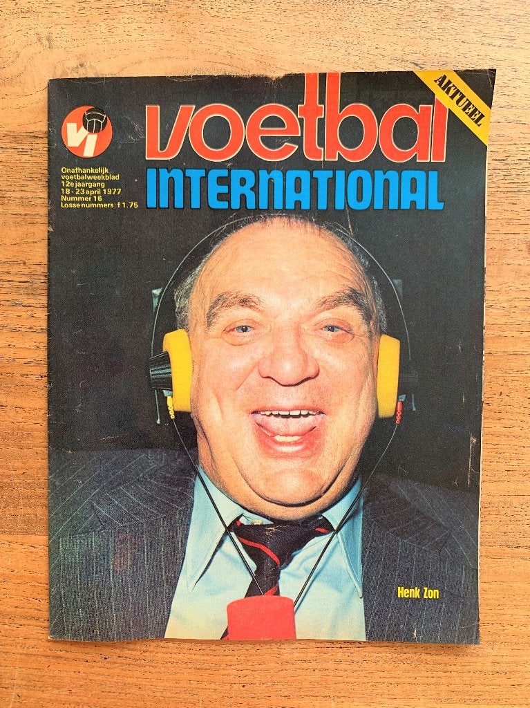 Voetbal International VI Div. tijdschriften uit 1977 / €1,50, Verzamelen, Ophalen of Verzenden, Zo goed als nieuw, Roda JC, Boek of Tijdschrift