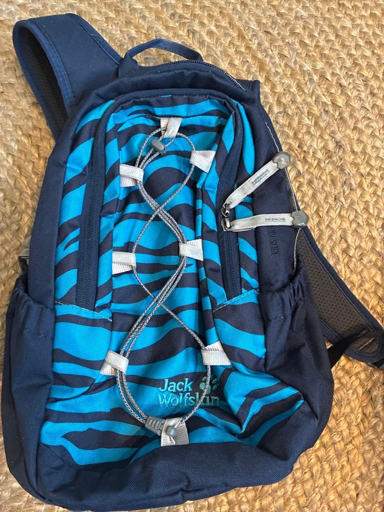 Jack Wolfskin Kids Rugzak - Blauw/Zwart, Minder dan 30 cm, Ophalen, Overige merken, Minder dan 25 cm