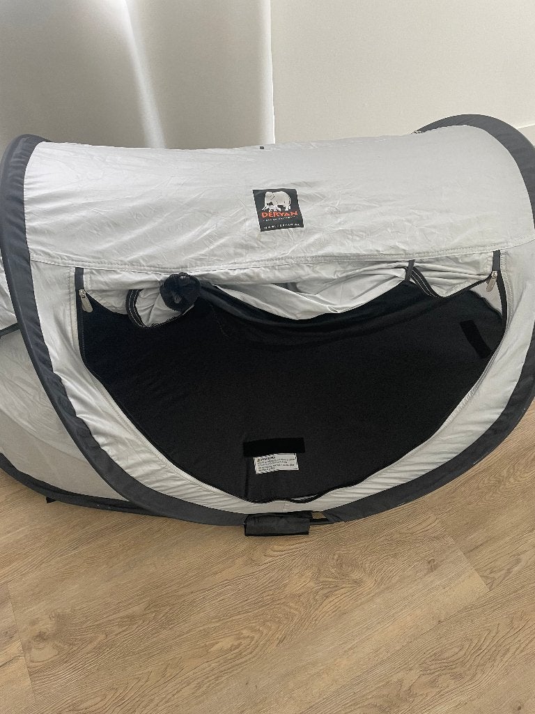 Deryan Peuter pop-up tent, Ophalen, Gebruikt, Reisbedje