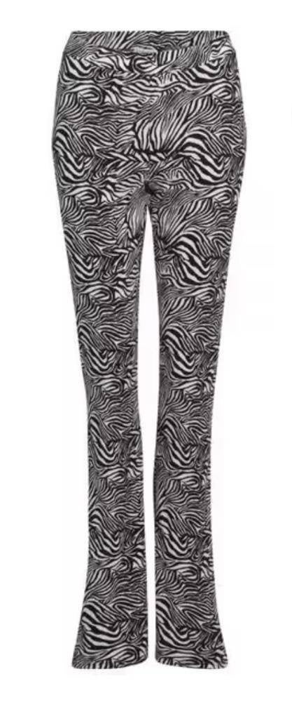 Zebra print flair broek maat m, NIEUW!, Maat 38/40 (M), Overige kleuren, Verzenden, Nieuw