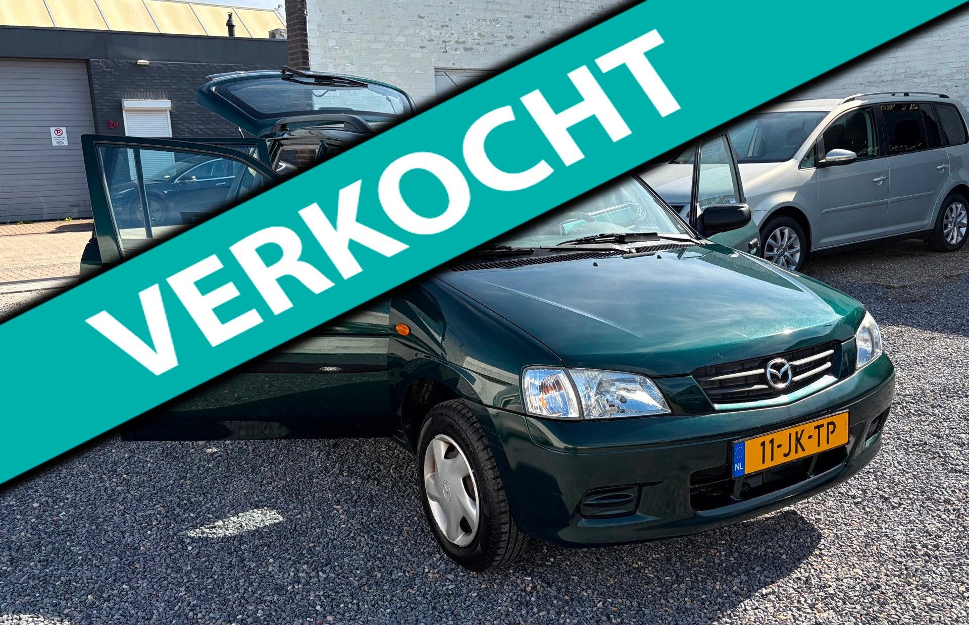 Mazda Demio 1.3 Comfort | 5 Deurs | APK tot 09-2027, Auto's, Voorwielaandrijving, Bedrijf, Handgeschakeld, Grijs