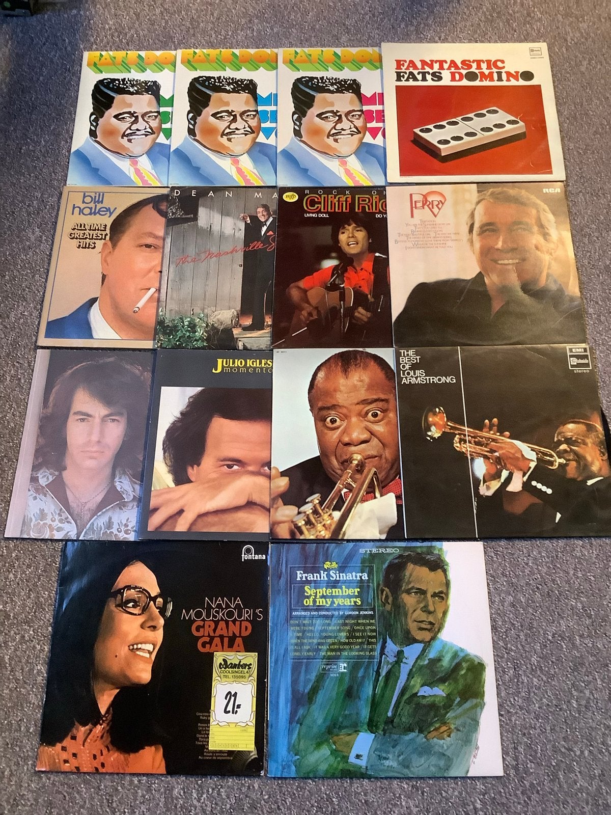 Diverse LP's van bekende artiesten., LP, Gebruikt, Pop, Ophalen of Verzenden