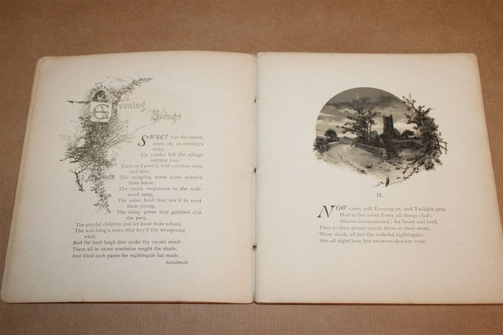 Eventide Songs and Sketches — Victoriaanse Poezie ca. 1888, Ophalen of Verzenden