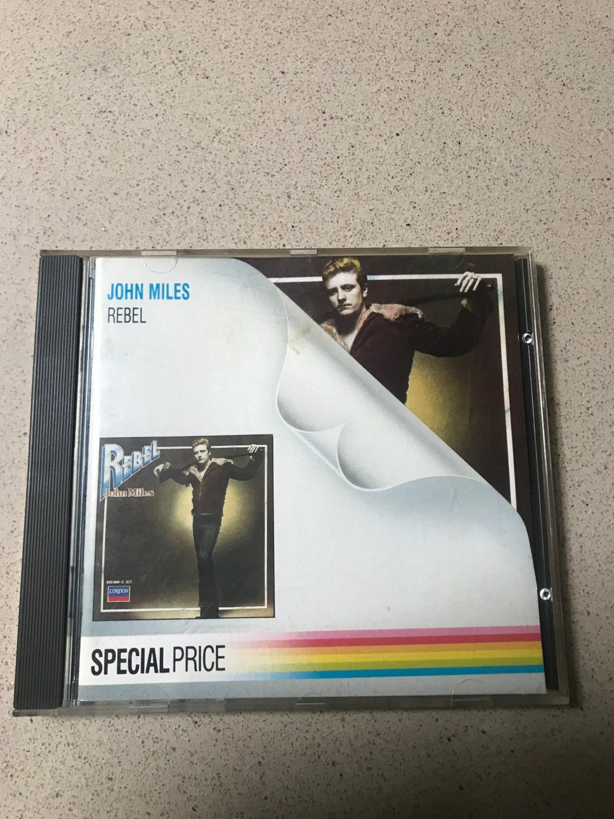 CD John Miles Rebel, Cd's en Dvd's, Ophalen of Verzenden, Zo goed als nieuw, Pop