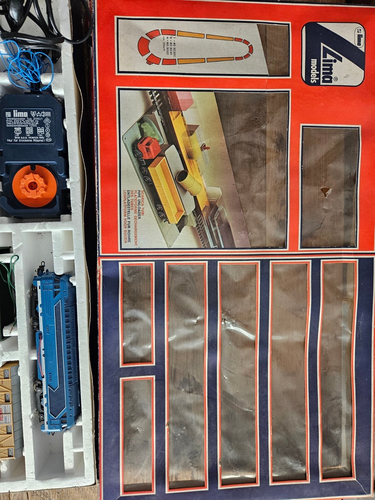 Vintage Lima H0 modeltrein set – locomotieven, wagons, rail, Hobby en Vrije tijd, Modeltreinen | H0, Ophalen, Gelijkstroom, Analoog