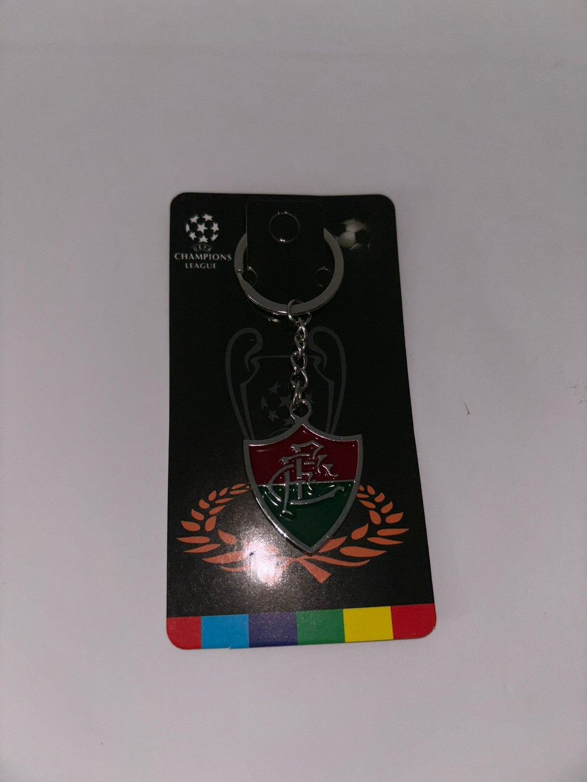 Fluminese voetbal logo sleutelhanger, Ophalen of Verzenden, Nieuw, Buitenlandse clubs, Beeldje of Poppetje