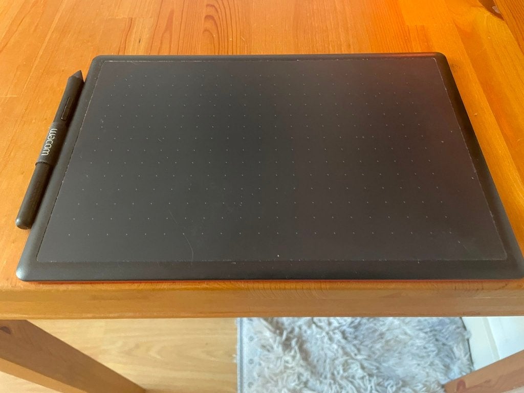 One by Wacom Medium CTL-672 tekentablet + pen, Ophalen, Zo goed als nieuw, Bedraad, Wacom